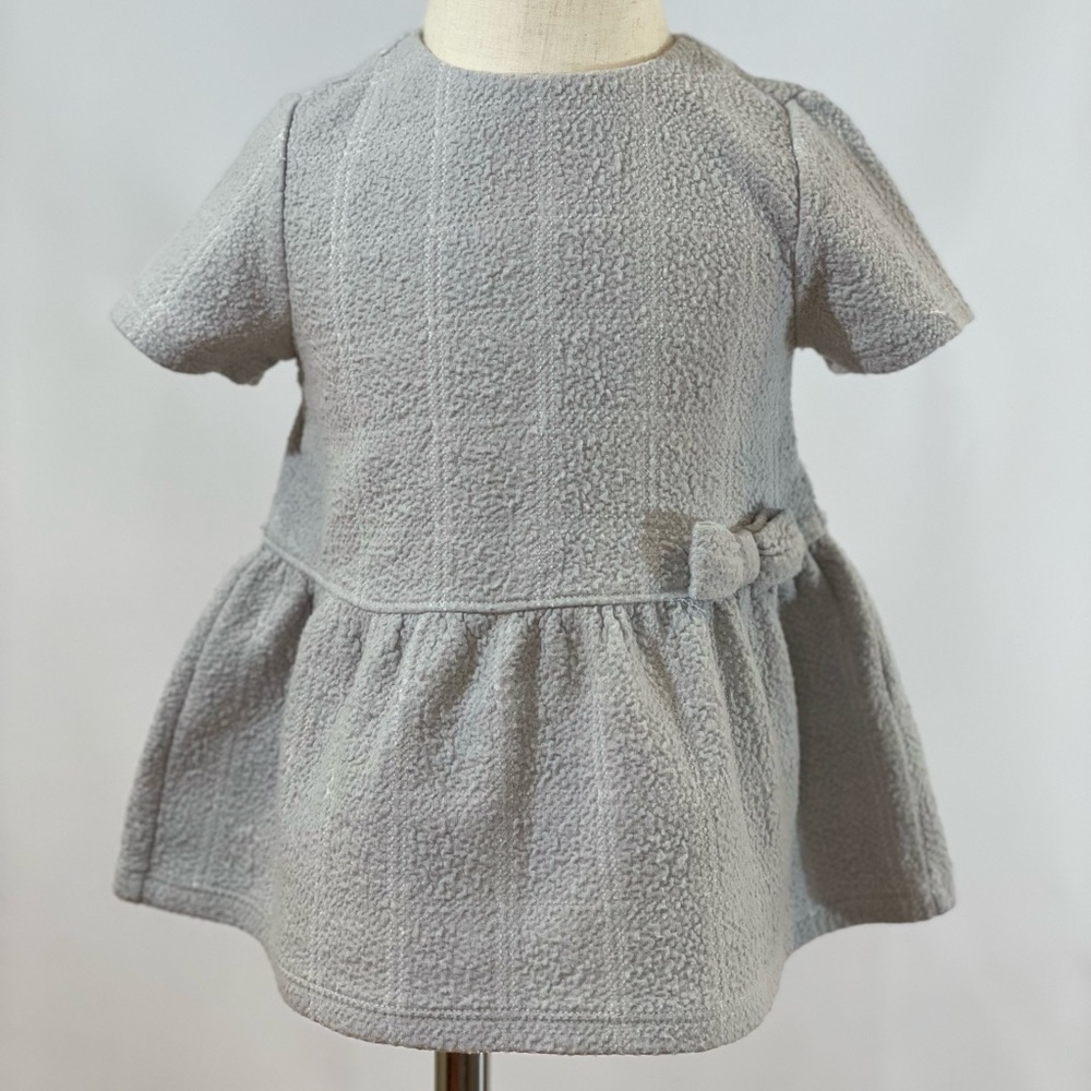 Gray dress Janie and Jack 18 24 mo